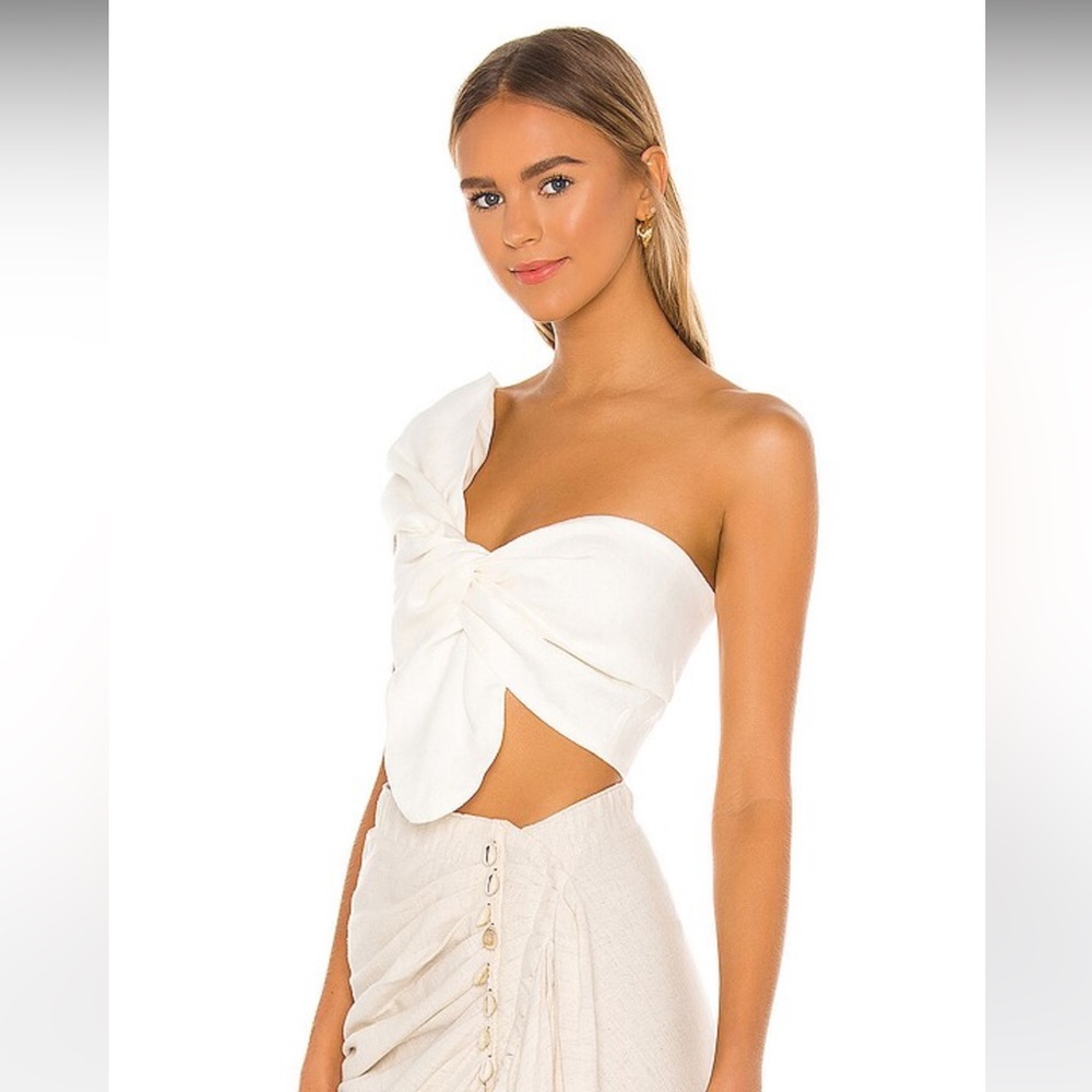 Sol Top in Ecru (White) Size Medium